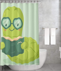 Bonamaison Shower Curtain, Size: 155x220 cm-62