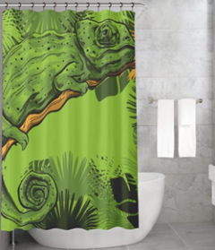 Bonamaison Shower Curtain, Size: 155x220 cm-65