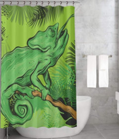 Bonamaison Shower Curtain, Size: 155x220 cm-66