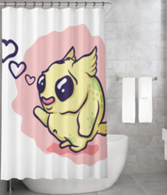 Bonamaison Shower Curtain, Size: 155x220 cm-69