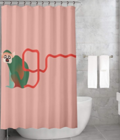 Bonamaison Shower Curtain, Size: 155x220 cm-73
