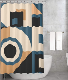 Bonamaison Shower Curtain, Size: 155x220 cm-77