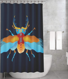 Bonamaison Shower Curtain, Size: 155x220 cm-79