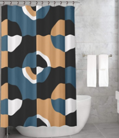 Bonamaison Shower Curtain, Size: 155x220 cm-85