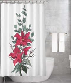 Bonamaison Shower Curtain, Size: 155x220 cm-90