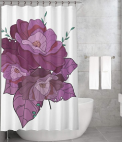 Bonamaison Shower Curtain, Size: 155x220 cm-91
