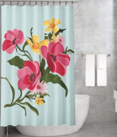 Bonamaison Shower Curtain, Size: 155x220 cm-97
