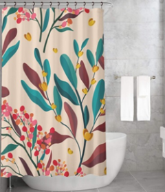 Bonamaison Shower Curtain, Size: 155x220 cm-115