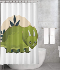 Bonamaison Shower Curtain, Size: 155x220 cm-134