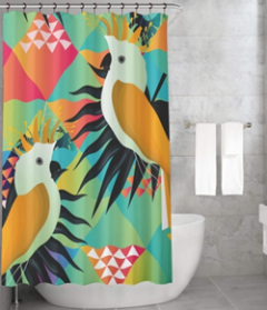 Bonamaison Shower Curtain, Size: 155x220 cm-135