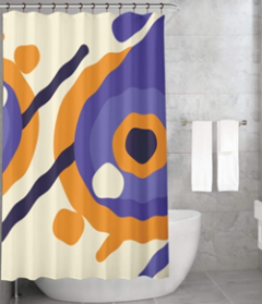 Bonamaison Shower Curtain, Size: 155x220 cm-153