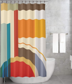 Bonamaison Shower Curtain, Size: 155x220 cm-155