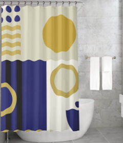 Bonamaison Shower Curtain, Size: 155x220 cm-156