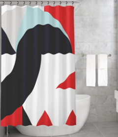 Bonamaison Shower Curtain, Size: 155x220 cm-157