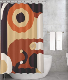 Bonamaison Shower Curtain, Size: 155x220 cm-158