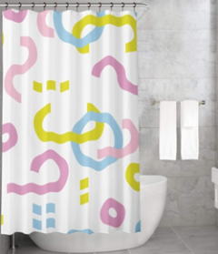 Bonamaison Shower Curtain, Size: 155x220 cm-171