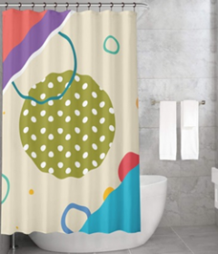 Bonamaison Shower Curtain, Size: 155x220 cm-174