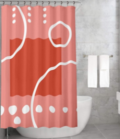 Bonamaison Shower Curtain, Size: 155x220 cm-175