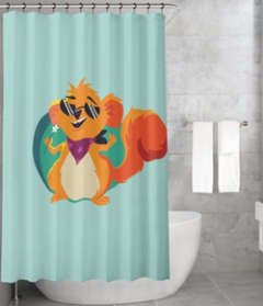 Bonamaison Shower Curtain, Size: 155x220 cm-179