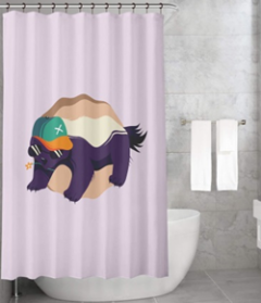 Bonamaison Shower Curtain, Size: 155x220 cm-183