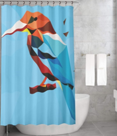 Bonamaison Shower Curtain, Size: 155x220 cm-194