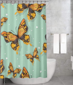 Bonamaison Shower Curtain, Size: 155x220 cm-203