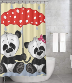 Bonamaison Shower Curtain, Size: 155x220 cm-213