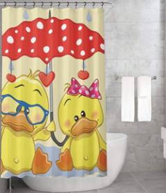 Bonamaison Shower Curtain, Size: 155x220 cm-216