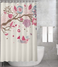 Bonamaison Shower Curtain, Size: 155x220 cm-219