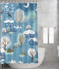 Bonamaison Shower Curtain, Size: 155x220 cm-224