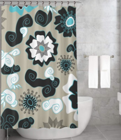 Bonamaison Shower Curtain, Size: 155x220 cm-227