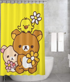 Bonamaison Shower Curtain, Size: 155x220 cm-236