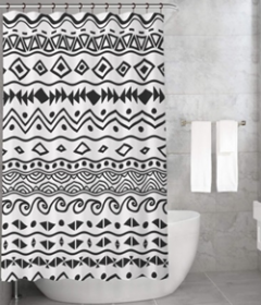 Bonamaison Shower Curtain, Size: 155x220 cm-238