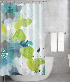 Bonamaison Shower Curtain, Size: 155x220 cm-241