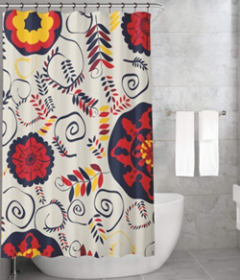 Bonamaison Shower Curtain, Size: 155x220 cm-242