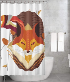 Bonamaison Shower Curtain, Size: 155x220 cm-250