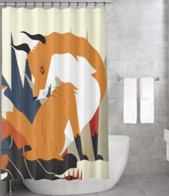 Bonamaison Shower Curtain, Size: 155x220 cm-251