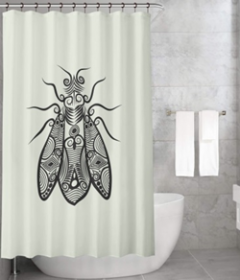 Bonamaison Shower Curtain, Size: 155x220 cm-256
