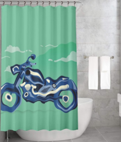 Bonamaison Shower Curtain, Size: 155x220 cm-268