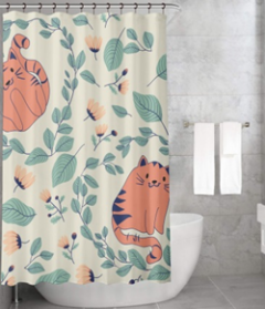 Bonamaison Shower Curtain, Size: 155x220 cm-273