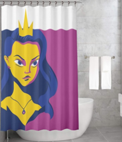 Bonamaison Shower Curtain, Size: 155x220 cm-278