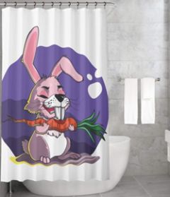 Bonamaison Shower Curtain, Size: 155x220 cm-279