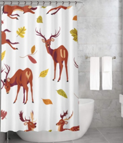 Bonamaison Shower Curtain, Size: 155x220 cm-281