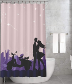 Bonamaison Shower Curtain, Size: 155x220 cm-285