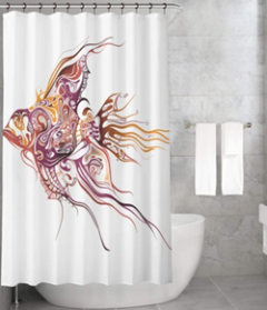 Bonamaison Shower Curtain, Size: 155x220 cm-289