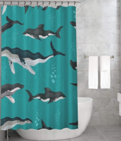 Bonamaison Shower Curtain, Size: 155x220 cm-291