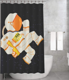 Bonamaison Shower Curtain, Size: 155x220 cm-292