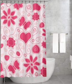 Bonamaison Shower Curtain, Size: 155x220 cm-300