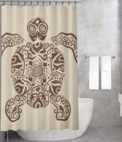 Bonamaison Shower Curtain, Size: 155x220 cm-303