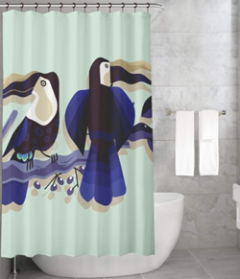 Bonamaison Shower Curtain, Size: 155x220 cm-305